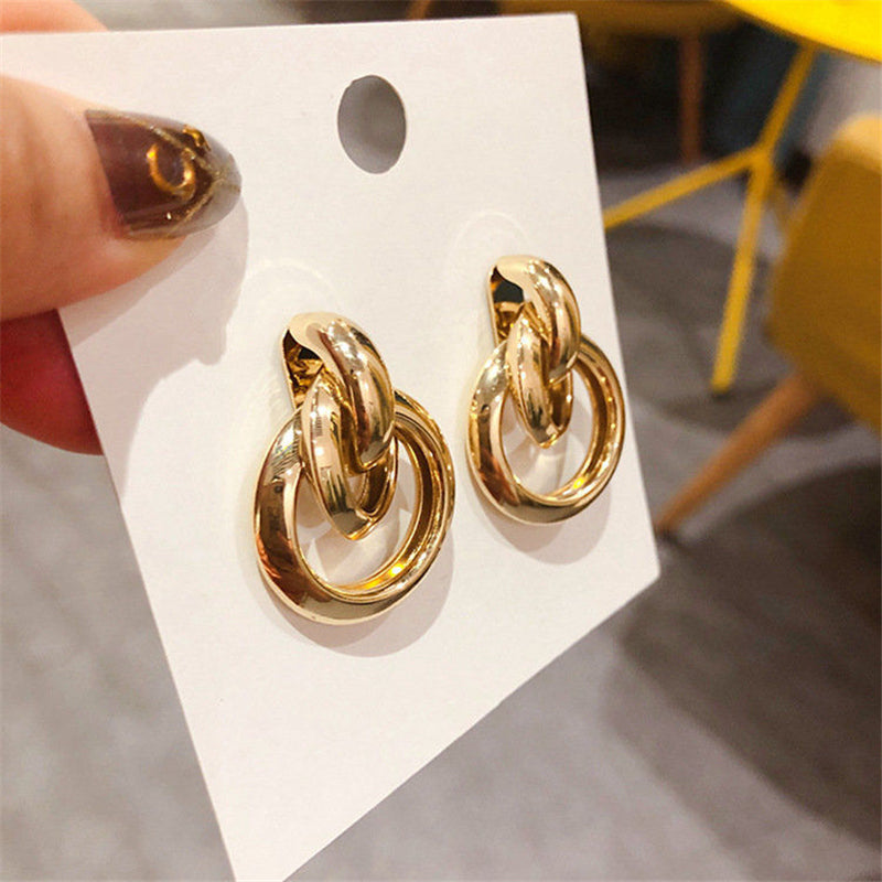 Luksus øreringe i Guld