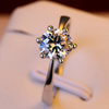 Elegant ring med zirkonia